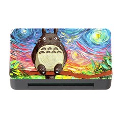 Totoro Starry Night Art Van Gogh Parody Memory Card Reader With Cf by Modalart