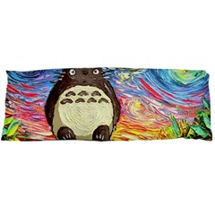 Totoro Starry Night Art Van Gogh Parody Body Pillow Case Dakimakura (two Sides) by Modalart