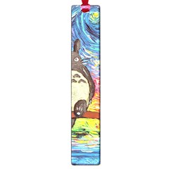 Totoro Starry Night Art Van Gogh Parody Large Book Marks by Modalart