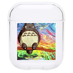 Totoro Starry Night Art Van Gogh Parody Hard Pc Airpods 1/2 Case by Modalart