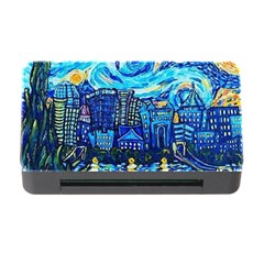 Starry Night Van Gogh Painting Art City Scape Memory Card Reader With Cf by Modalart