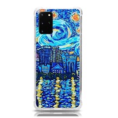 Starry Night Van Gogh Painting Art City Scape Samsung Galaxy S20plus 6 7 Inch Tpu Uv Case by Modalart