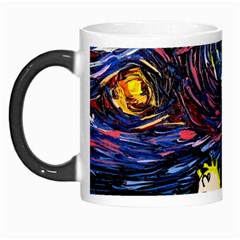 Cartoon Art Starry Night Van Gogh Morph Mug by Modalart