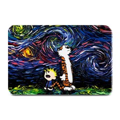 Cartoon Art Starry Night Van Gogh Plate Mats by Modalart