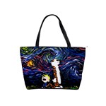 Cartoon Art Starry Night Van Gogh Classic Shoulder Handbag Front