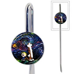 Cartoon Art Starry Night Van Gogh Book Mark by Modalart