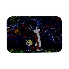 Cartoon Art Starry Night Van Gogh Open Lid Metal Box (silver)   by Modalart