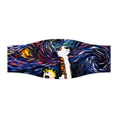 Cartoon Art Starry Night Van Gogh Stretchable Headband by Modalart