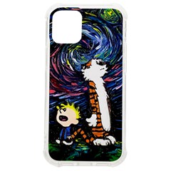 Cartoon Art Starry Night Van Gogh Iphone 12 Mini Tpu Uv Print Case	 by Modalart