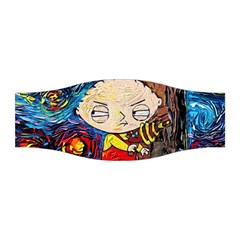 Cartoon Starry Night Vincent Van Gogh Stretchable Headband by Modalart