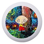 Cartoon Starry Night Vincent Van Gogh Dento Box with Mirror Front