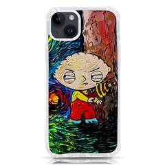 Cartoon Starry Night Vincent Van Gogh Iphone 14 Plus Tpu Uv Print Case by Modalart