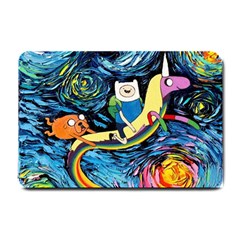 Adventure Time Art Starry Night Van Gogh Small Doormat