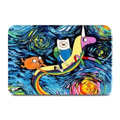 Adventure Time Art Starry Night Van Gogh Plate Mats by Modalart