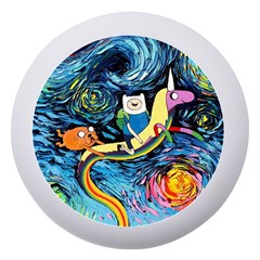 Adventure Time Art Starry Night Van Gogh Dento Box With Mirror by Modalart