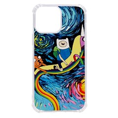 Adventure Time Art Starry Night Van Gogh Iphone 13 Pro Max Tpu Uv Print Case by Modalart