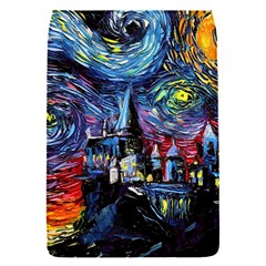 Castle Hogwarts Starry Night Print Van Gogh Parody Removable Flap Cover (s) by Modalart