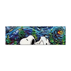 Dog House Vincent Van Gogh s Starry Night Parody Sticker Bumper (100 Pack) by Modalart