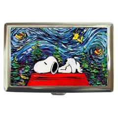 Dog House Vincent Van Gogh s Starry Night Parody Cigarette Money Case by Modalart