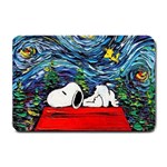 Dog House Vincent Van Gogh s Starry Night Parody Small Doormat 24 x16  Door Mat