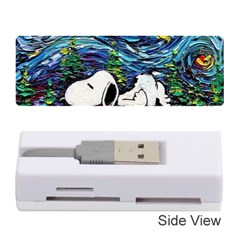 Dog House Vincent Van Gogh s Starry Night Parody Memory Card Reader (stick) by Modalart