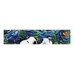 Dog House Vincent Van Gogh s Starry Night Parody Velvet Scrunchie by Modalart