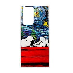 Dog House Vincent Van Gogh s Starry Night Parody Samsung Galaxy Note 20 Ultra Tpu Uv Case by Modalart