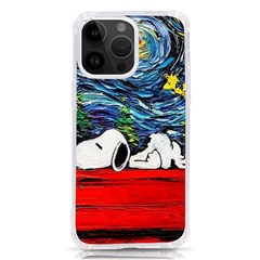 Dog House Vincent Van Gogh s Starry Night Parody Iphone 14 Pro Max Tpu Uv Print Case by Modalart