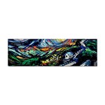 The Great Wall Nature Painting Starry Night Van Gogh Sticker (Bumper) Front