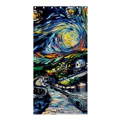 The Great Wall Nature Painting Starry Night Van Gogh Shower Curtain 36  X 72  (stall)  by Modalart