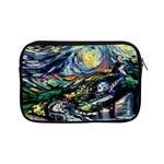 The Great Wall Nature Painting Starry Night Van Gogh Apple iPad Mini Zipper Cases Front