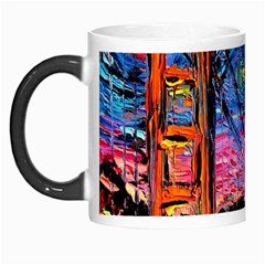 Golden Gate Bridge Starry Night Vincent Van Gogh Morph Mug by Modalart