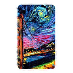 Golden Gate Bridge Starry Night Vincent Van Gogh Memory Card Reader (rectangular) by Modalart