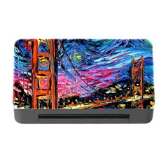 Golden Gate Bridge Starry Night Vincent Van Gogh Memory Card Reader With Cf by Modalart