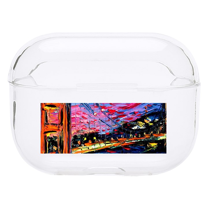 Golden Gate Bridge Starry Night Vincent Van Gogh Hard PC AirPods Pro Case