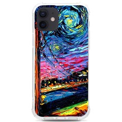 Golden Gate Bridge Starry Night Vincent Van Gogh Iphone 12/12 Pro Tpu Uv Print Case by Modalart