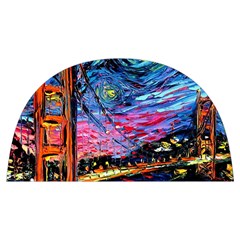 Golden Gate Bridge Starry Night Vincent Van Gogh Anti Scalding Pot Cap by Modalart