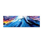 Mount Fuji Art Starry Night Van Gogh Sticker (Bumper) Front