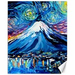 Mount Fuji Art Starry Night Van Gogh Canvas 16  x 20  15.75 x19.29  Canvas - 1