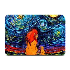 Lion Art Starry Night Van Gogh Plate Mats by Modalart