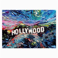 Hollywood Art Starry Night Van Gogh Large Glasses Cloth by Modalart