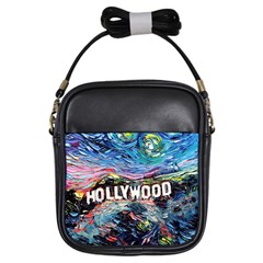 Hollywood Art Starry Night Van Gogh Girls Sling Bag by Modalart