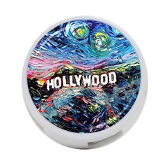 Hollywood Art Starry Night Van Gogh 4-port Usb Hub (two Sides) by Modalart