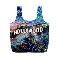 Hollywood Art Starry Night Van Gogh Full Print Recycle Bag (m) by Modalart