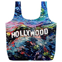 Hollywood Art Starry Night Van Gogh Full Print Recycle Bag (xl) by Modalart