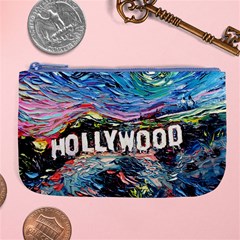 Hollywood Art Starry Night Van Gogh Large Coin Purse by Modalart