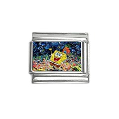 Art Cartoon Starry Night Van Gogh Italian Charm (9mm)