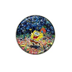 Art Cartoon Starry Night Van Gogh Hat Clip Ball Marker (4 Pack) by Modalart