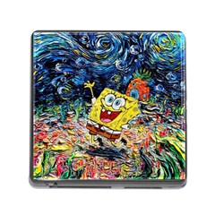 Art Cartoon Starry Night Van Gogh Memory Card Reader (square 5 Slot) by Modalart