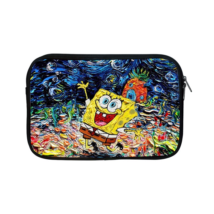 Art Cartoon Starry Night Van Gogh Apple iPad Mini Zipper Cases